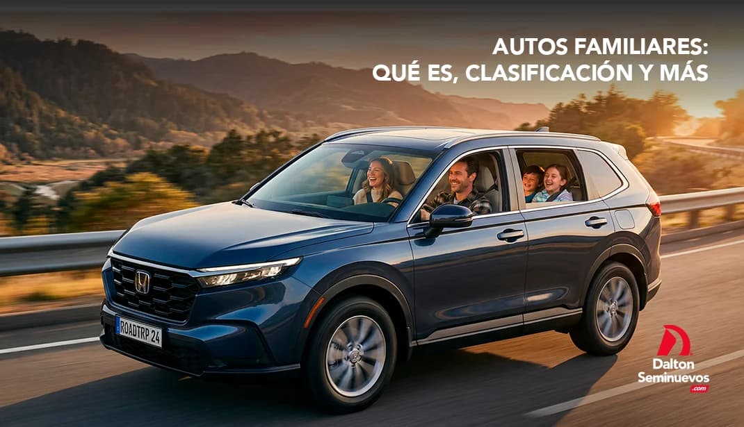 Autos familiares: Qué es, clasificación y más