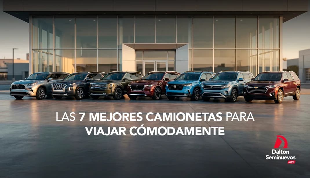 Las 7 mejores camionetas para viajar cómodamente