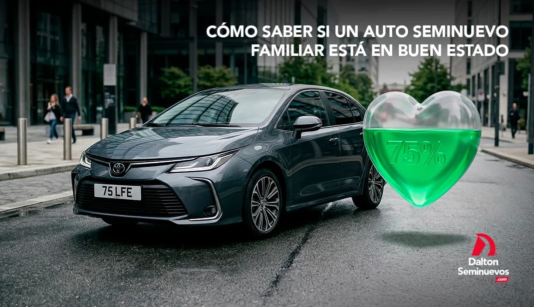 Cómo saber si un auto seminuevo familiar está en buen estado