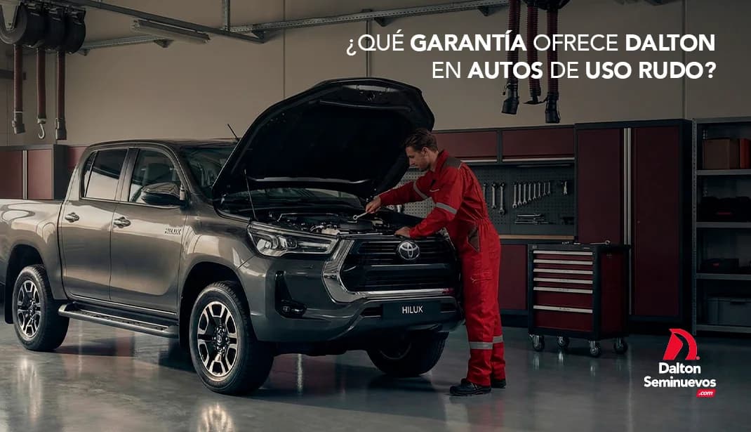 ¿Qué garantía ofrece Dalton en autos de uso rudo?