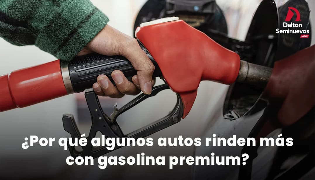 ¿Por qué algunos autos rinden más con gasolina premium?