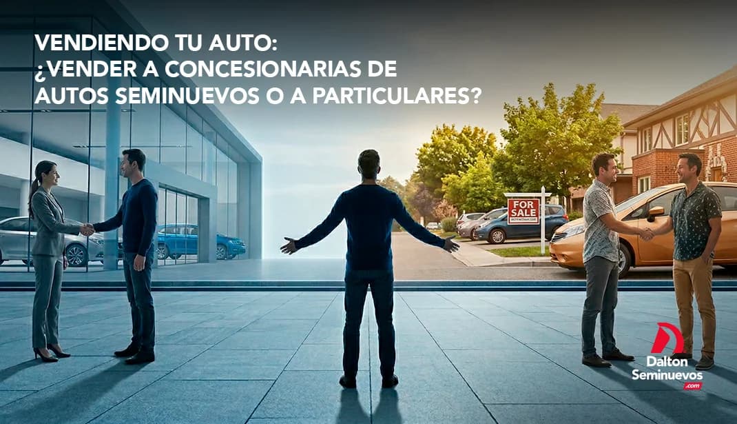 Vendiendo tu auto: ¿Vender a concesionarias de autos seminuevos o a particulares?