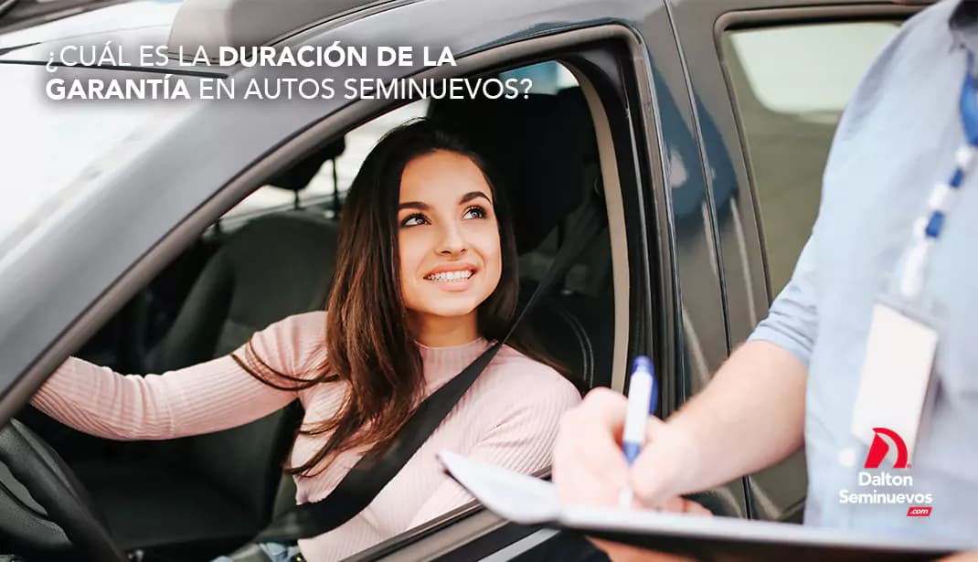 ¿Cuál es la duración de la garantía en autos seminuevos?