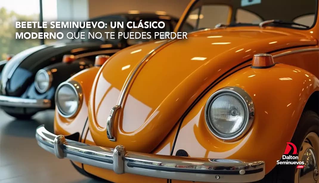 Beetle Seminuevo: Un clásico moderno que no te puedes perder