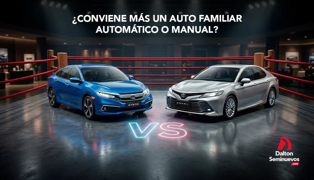 ¿Conviene más un auto familiar automático o manual?