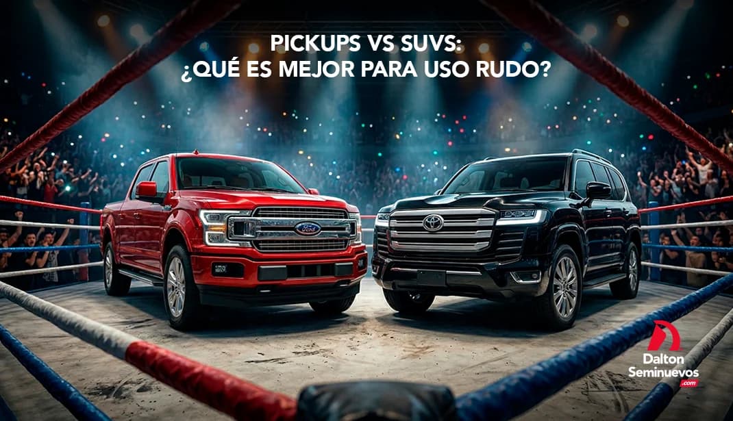 Pickups vs SUVs: ¿qué es mejor para uso rudo?