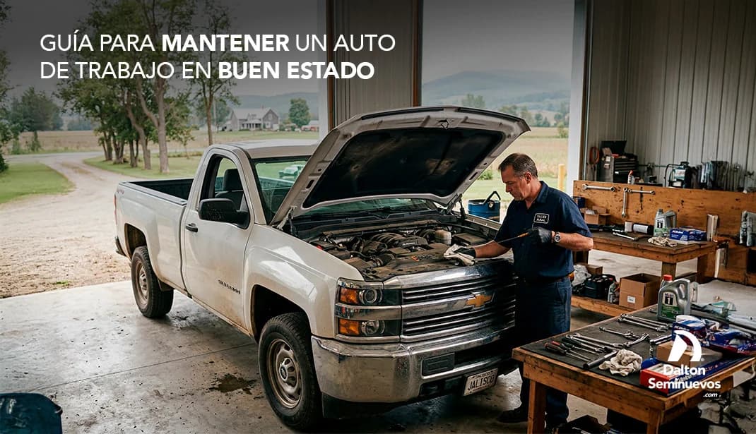 Guía para mantener un auto de trabajo en buen estado