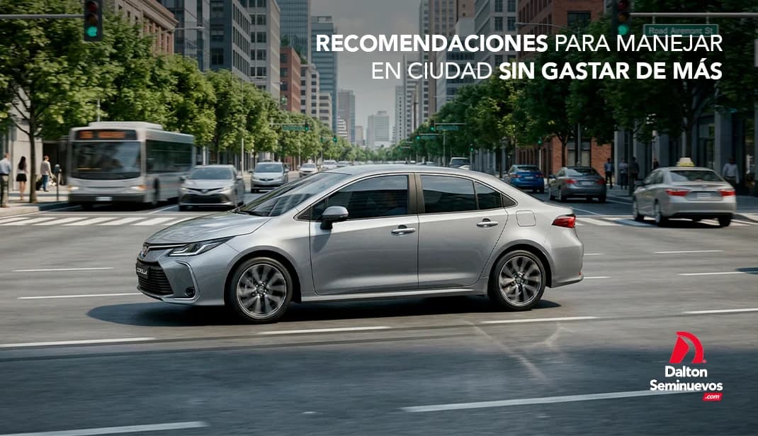 Recomendaciones para manejar en ciudad sin gastar de más