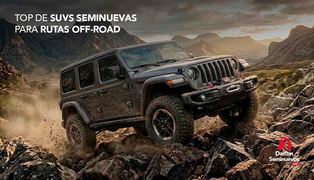 Top de SUVs seminuevas para rutas off-road
