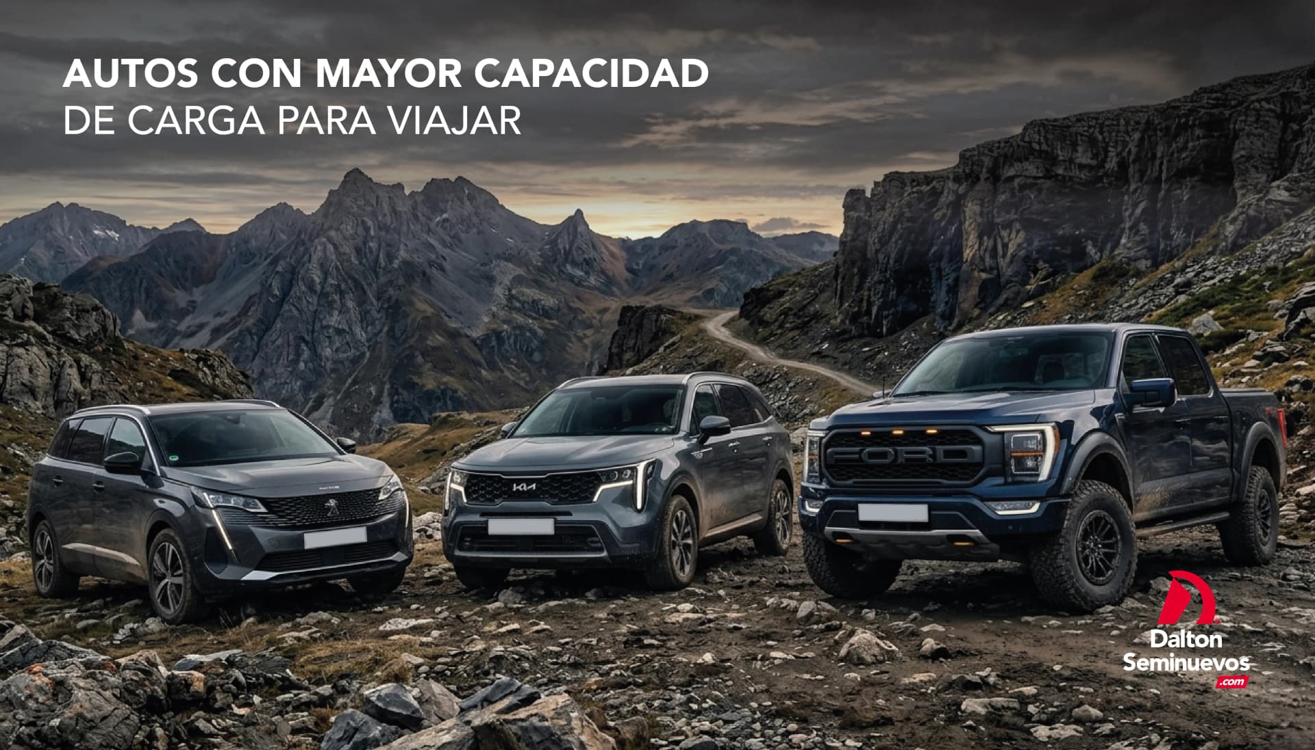 Autos con mayor capacidad de carga para viajar