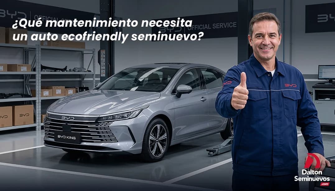 ¿Qué mantenimiento necesita un auto ecofriendly seminuevo?