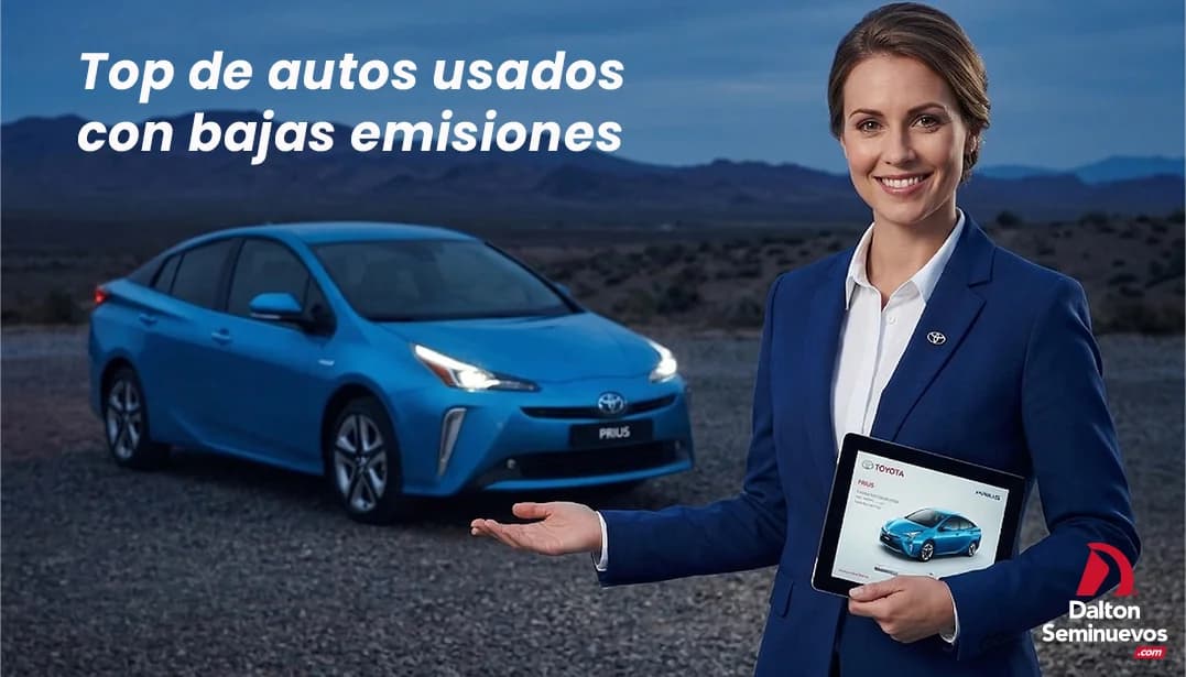 Top de autos usados con bajas emisiones