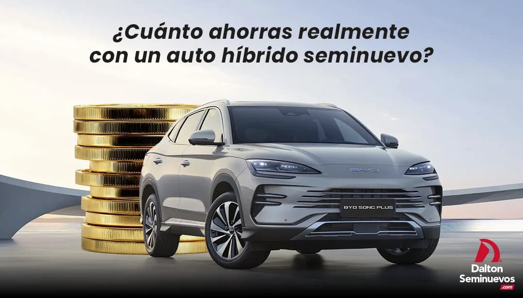 ¿Cuánto ahorras realmente con un auto híbrido seminuevo?