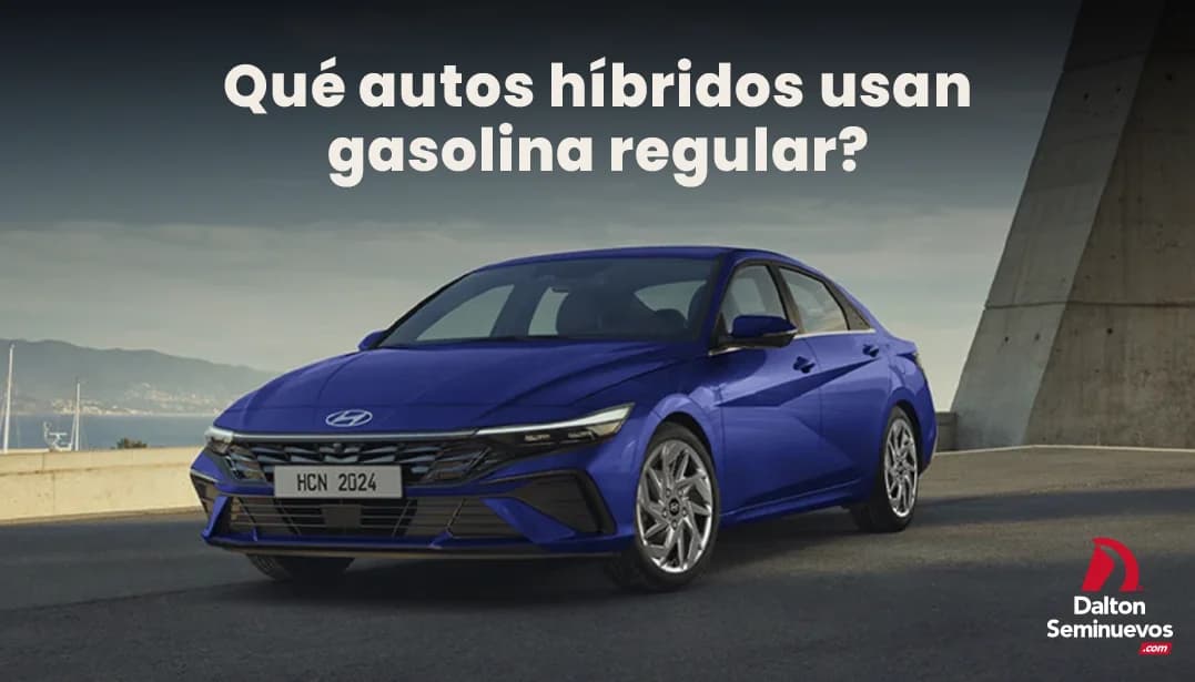 ¿Qué autos híbridos usan gasolina regular?