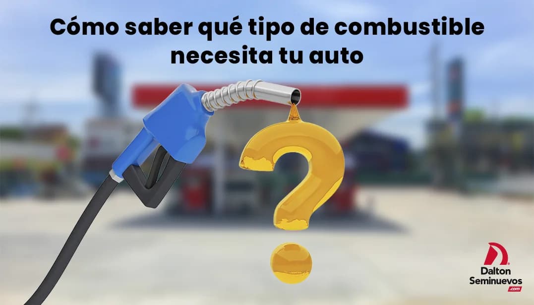 Cómo saber qué tipo de combustible necesita tu auto