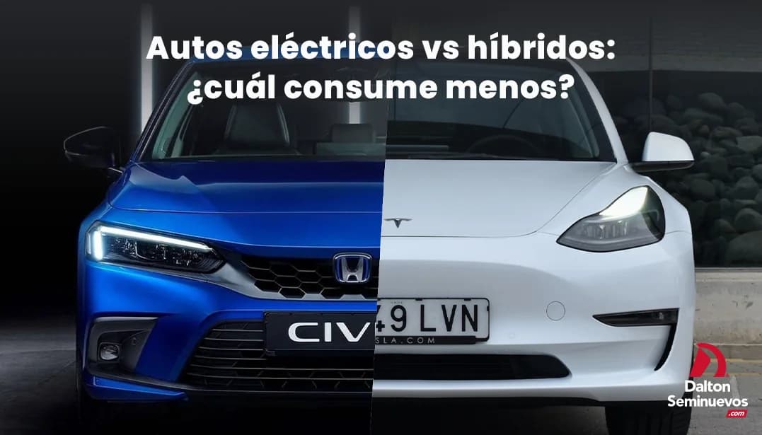 Autos eléctricos vs híbridos: ¿cuál consume menos?