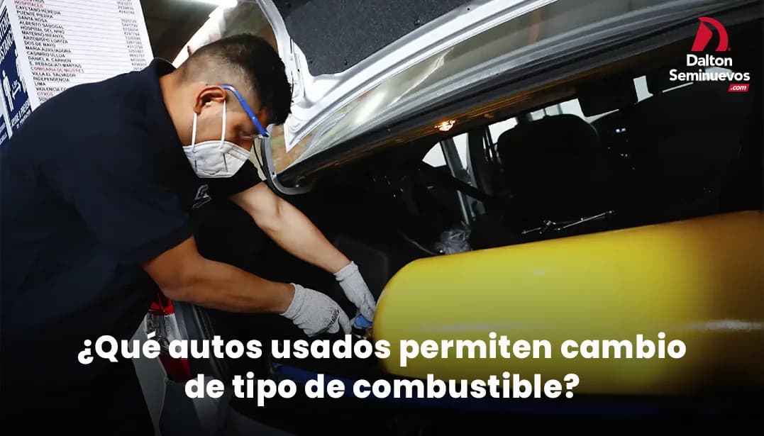¿Qué autos usados permiten cambio de tipo de combustible?