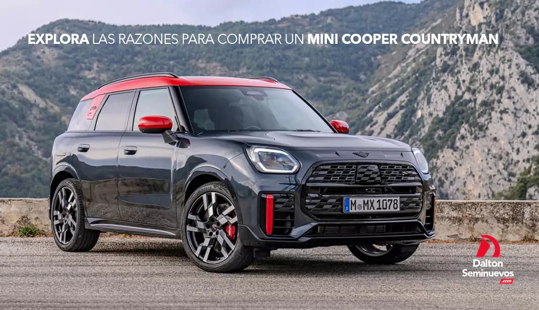 Explora las razones para comprar un Mini Cooper Countryman