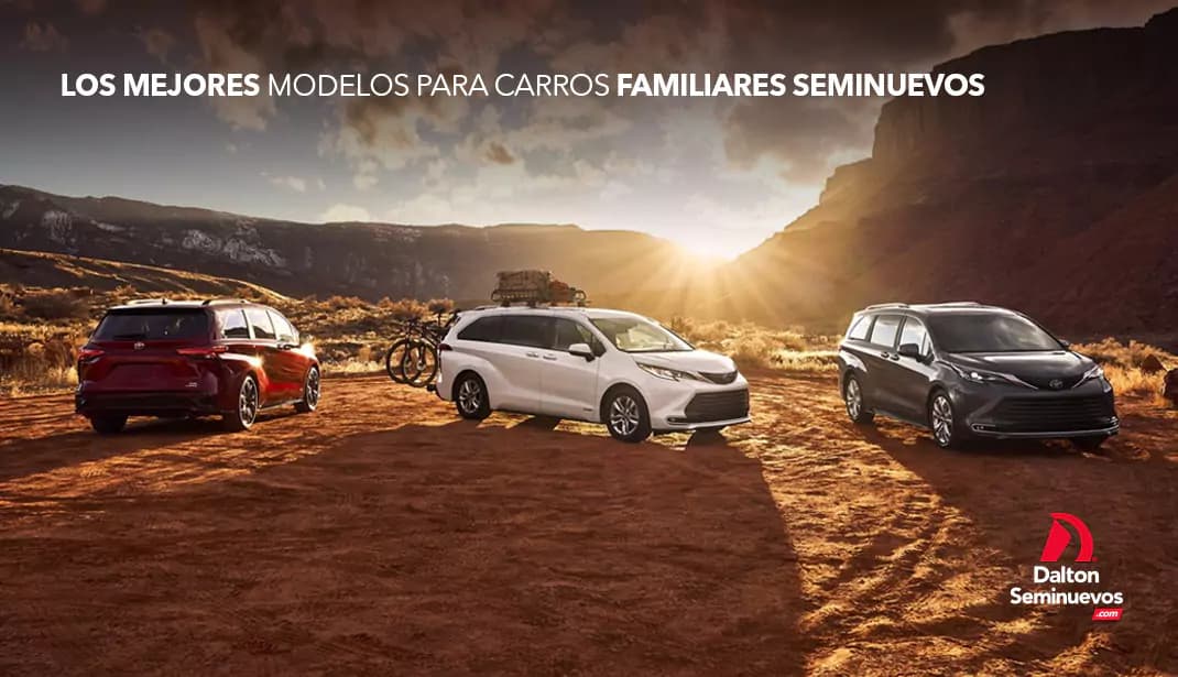 Los mejores modelos para carros familiares seminuevos