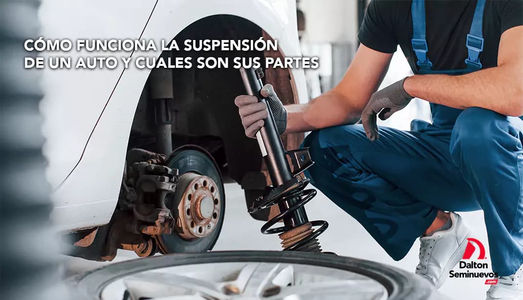 Cómo funciona la suspensión de un auto y cuáles son sus partes