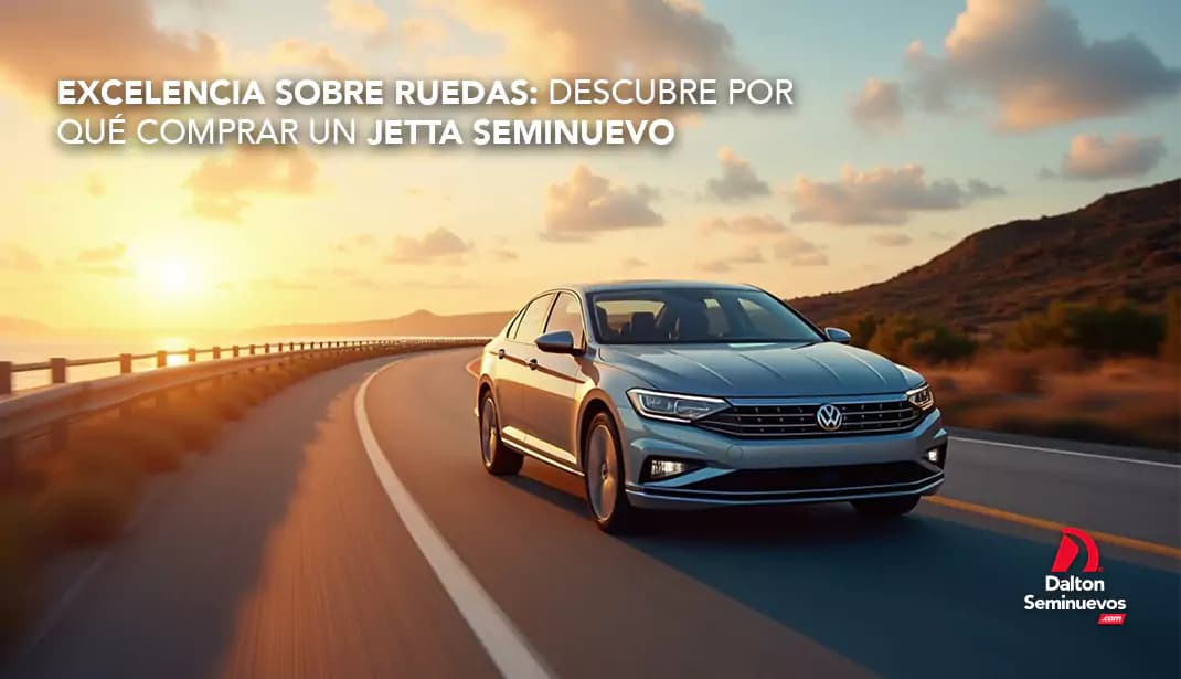 Excelencia sobre ruedas: Descubre por qué comprar un Jetta seminuevo