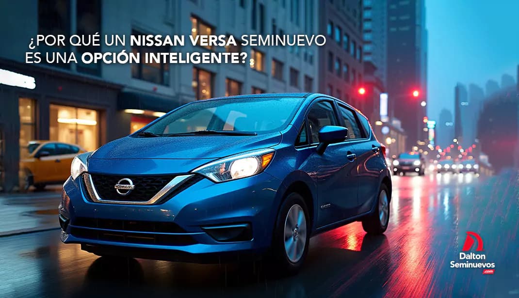 ¿Por qué un Nissan Versa seminuevo es una opción inteligente?