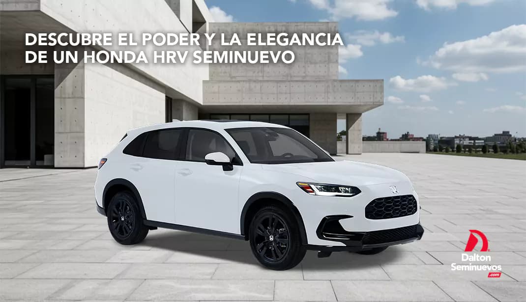 Descubre el poder y la elegancia de un Honda HRV seminuevo